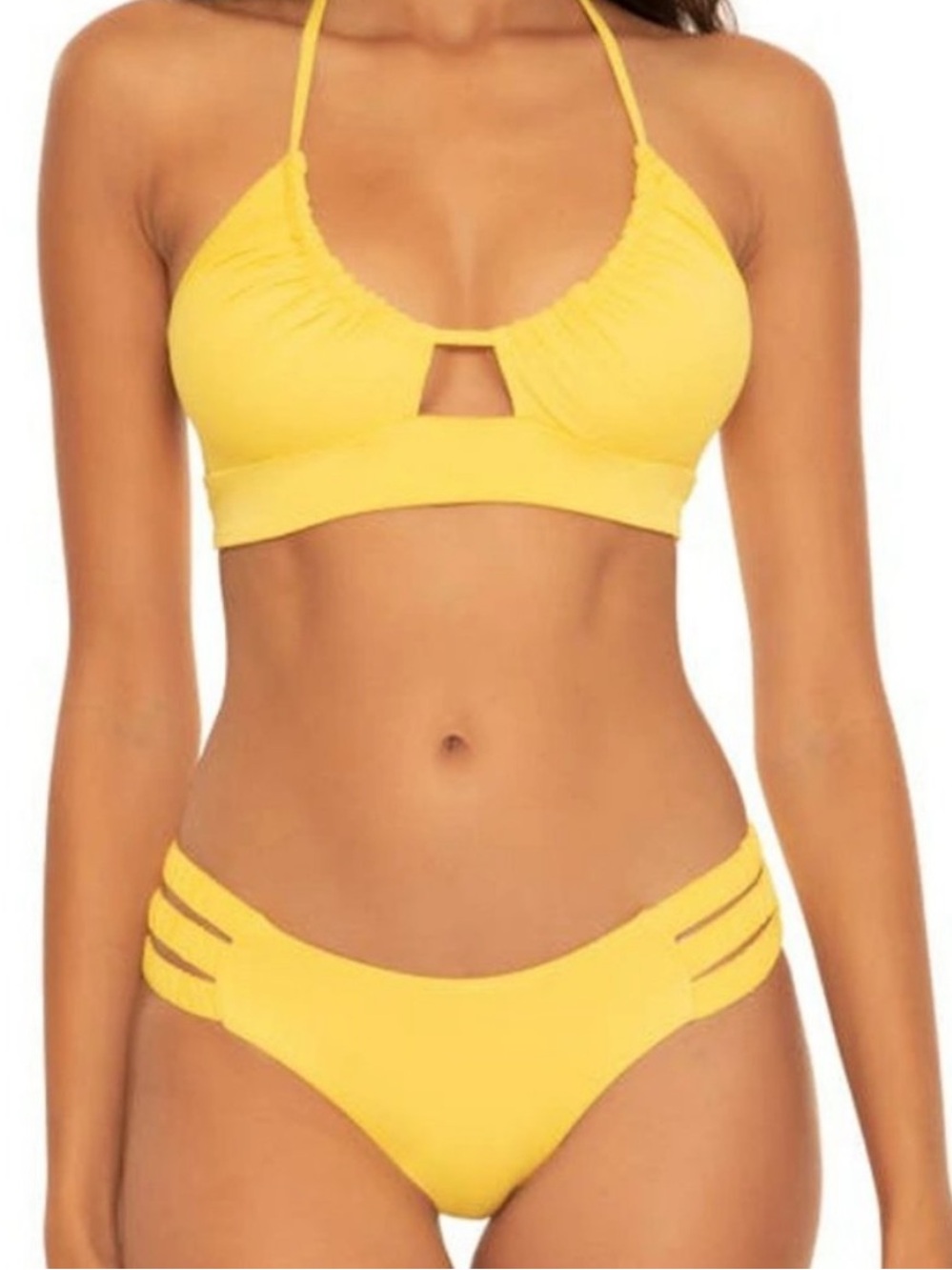 Becca Yellow Bikini‎ Swimsuit